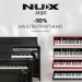🎹 Знижка -10% на електропіаніно NUX! Встигніть купити за вигідною ціною! 🎶