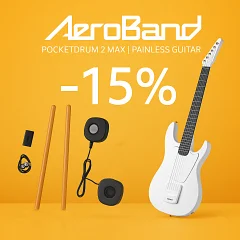 🤑 Скидки -15% на Смарт-электрогитару и Виртуальные барабанные палочки 🔥 🤑 Скидки -15% на Смарт-электрогитару и Виртуальные барабанные палочки 🔥