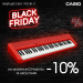 🎉 BLACK FRIDAY від CASIO! –10% на музичні інструменти та аксесуари! 🎉