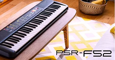 Новый развлекательный синтезатор Yamaha PSR-F52