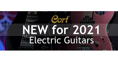 Нові моделі електрогітар і бас-гітар Cort!