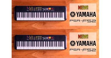 Новий розважальний синтезатор Yamaha PSR-F52