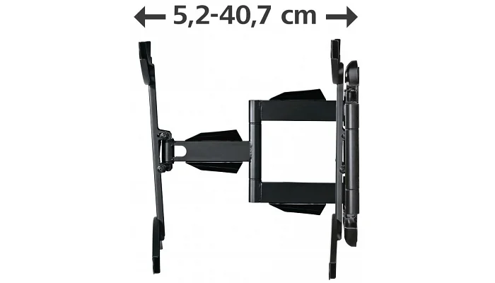 Настінне кріплення для телевізора HAMA TV-WB, 32-65", Black, фото № 10
