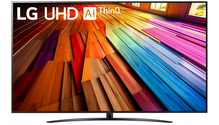 Телевізор LG 50UT81006LA 50" UHD AI 4K 60Hz Smart WebOS Black, фото № 1