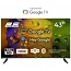 Телевізор 2E (2E-43A07KF) 43" LED FHD 60Hz Smart Google TV Black