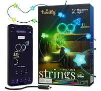 LED гірлянда Twinkly Smart LED Strings Star RGB 200 IP20 USB-C (12 м)