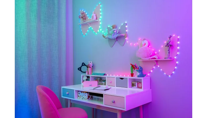 LED гірлянда Twinkly Smart Candies Heart RGB 200 IP20 USB-C (12 м), фото № 12