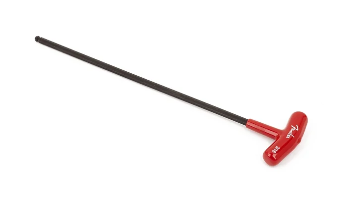 Ключ для гитары FENDER TRUSS ROD ADJUSTMENT WRENCH "T-STYLE" 3/16" RED, фото № 2
