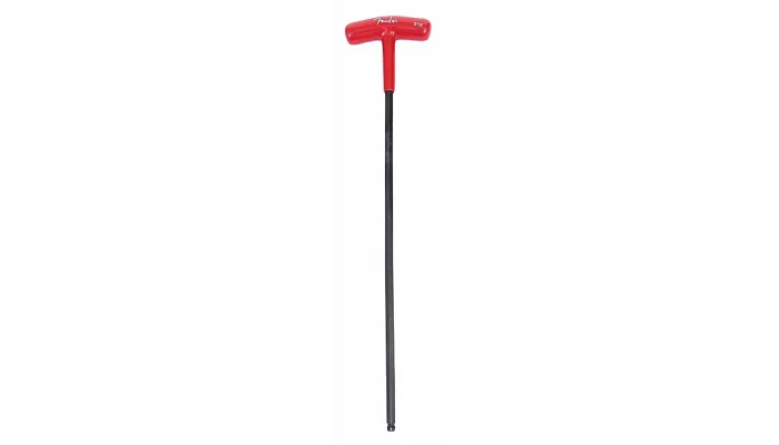 Ключ для гитары FENDER TRUSS ROD ADJUSTMENT WRENCH "T-STYLE" 3/16" RED, фото № 1