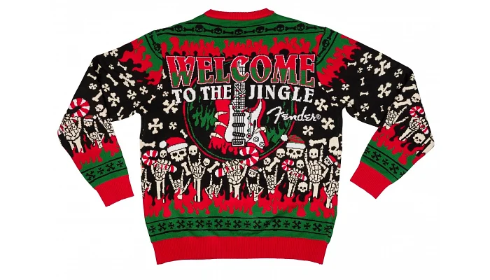 Свитер FENDER UGLY CHRISTMAS SWEATER 2024 S, фото № 2