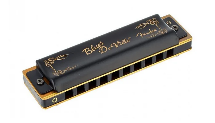 Губна гармошка FENDER HARMONICA BLUES DEVILLE G, фото № 3