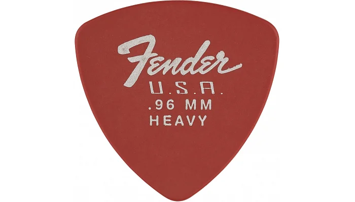 Набір медіаторів FENDER 346 SHAPE DURA-TONE 0.96 DELRIN PICKS FIESTA RED 12 PACK