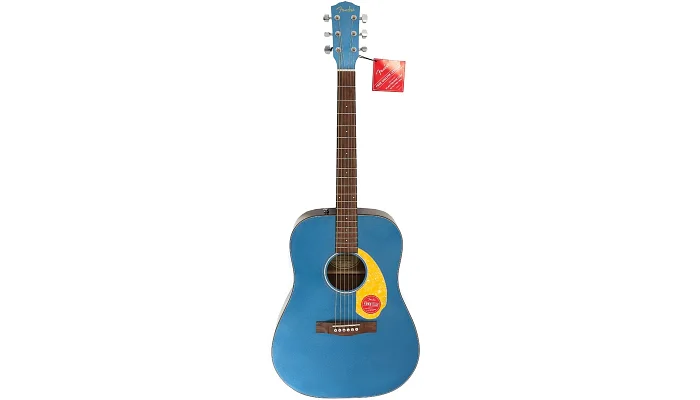 Акустическая гитара FENDER CD-60S FSR BLUE PEARL w/YELLOW PICKGUARD, фото № 1