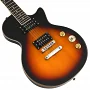 Електрогітара з чохлом та аксесуарами Donner Music DLP-124 Electric Guitar Sunburst EC1276