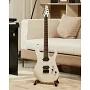 Електрогітара з чохлом та аксесуарами Donner Music DMT-100 Electric Guitar White EC1374