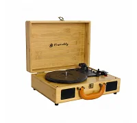 Вініловий програвач із вбудованими динаміками Musicality BPL _Bamboo Player