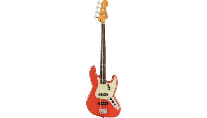Бас-гітара FENDER VINTERA II '60S JAZZ BASS RW FIESTA RED, фото № 1