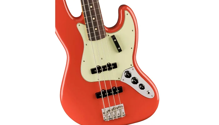 Бас-гітара FENDER VINTERA II '60S JAZZ BASS RW FIESTA RED, фото № 3