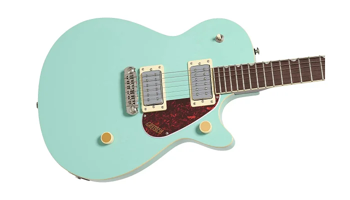 Електрогітара GRETSCH STREAMLINER JET CLUB SINGLE-CUT WITH WRAPAROUND MINT METALLIC, фото № 3