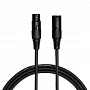 Мікрофонний кабель XLR мама - XLR тато Cascha CCS-M1BK1 (Standard Line XLR, Black, 1 м)