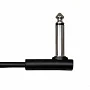 Інструментальний патч-кабель Jack 6.3 моно тато - Jack 6.3 моно тато Cascha CCA-PC110 (Advanced Line Patch Cable Flat, Black, 10 см)