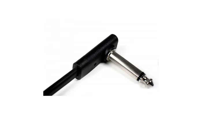 Інструментальний патч-кабель Jack 6.3 моно тато - Jack 6.3 моно тато Cascha CCA-PC110 (Advanced Line Patch Cable Flat, Black, 10 см), фото № 4