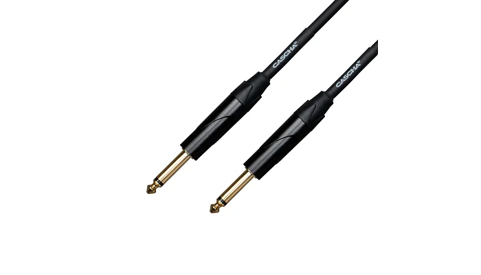 Інструментальний кабель Jack 6.3 моно тато - Jack 6.3 моно тато Cascha CCA-G1BK3 (Advanced Line Guitar Cable, Black, 3 м), фото № 4
