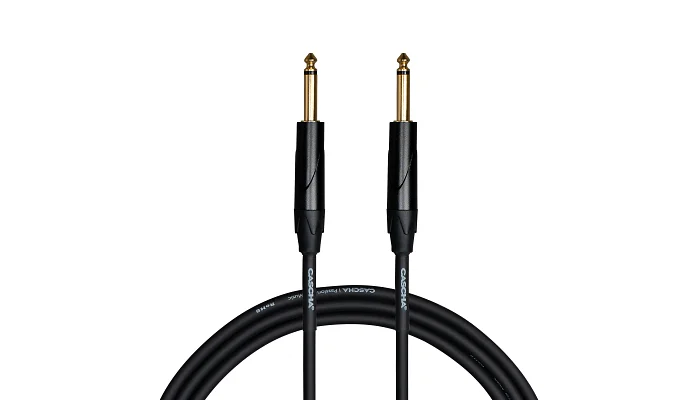 Інструментальний кабель Jack 6.3 моно тато - Jack 6.3 моно тато Cascha CCA-G1BK3 (Advanced Line Guitar Cable, Black, 3 м), фото № 3