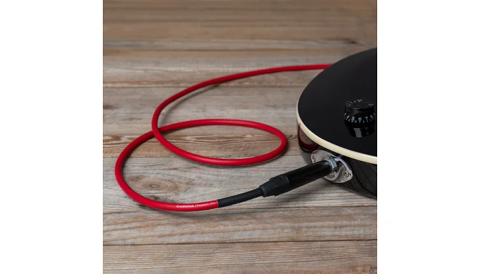 Інструментальний кабель Jack 6.3 моно тато - Jack 6.3 моно тато Cascha CCA-G1RD3 (Advanced Line Guitar Cable, Red, 3 м), фото № 7