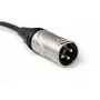 Микрофонный кабель XLR мама - XLR папа Cascha CCA-M1BK3 (Advanced Line Microphone Cable, Black, 3 м)