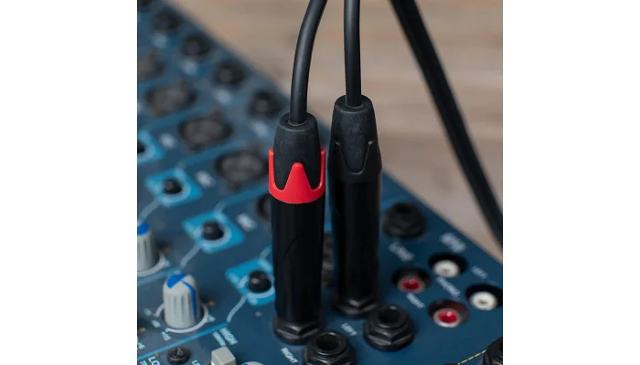 Міжблочний кабель 2 x RCA тато - Jack 6.3 x 2 моно тато Cascha CCA-A1CJ3 (Advanced Line Audio Cable Cinch, 3 м), фото № 7
