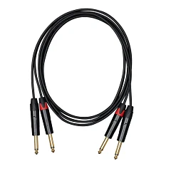 Інструментальний кабель Jack 6.3 x 2 моно тато - Jack 6.3 x 2 моно тато Cascha CCA-A1JJ3 (Advanced Line Audio Cable Jack, 3 м)