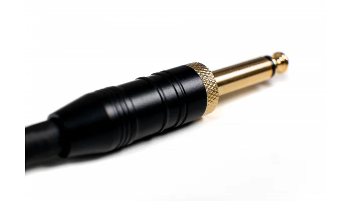 Інструментальний кабель Jack 6.3 моно тато - Jack 6.3 моно тато Cascha CCP-G2ABK6 (Professional Line Guitar Cable, Tweed Black, 6 м), фото № 5