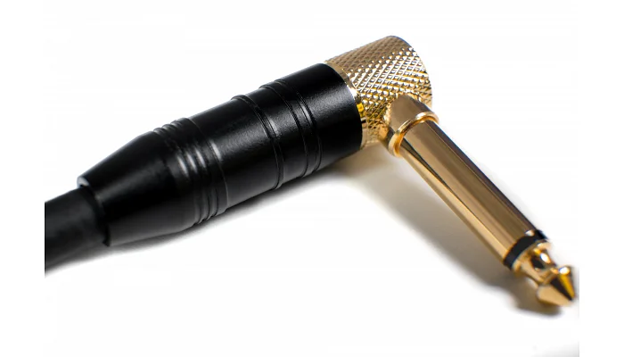 Інструментальний кабель Jack 6.3 моно тато - Jack 6.3 моно тато Cascha CCP-G2ABK6 (Professional Line Guitar Cable, Tweed Black, 6 м), фото № 6