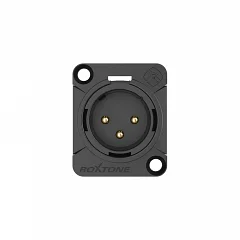 Роз'єм панельний XLR тато Roxtone RX3MD-BG XLR