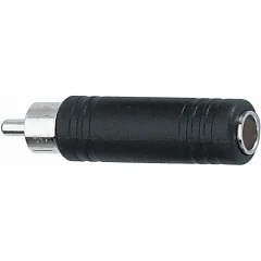Переходник Jack 6.3 мм моно мама - RCA мама QUIK LOK AD 66