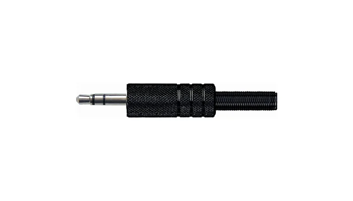 Роз'єм mini Jack 3.5 мм стерео тато QUIK LOK G118BK