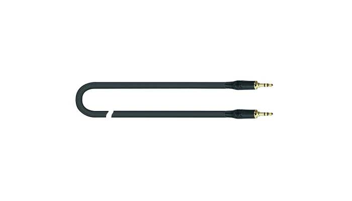Міжблочний кабель mini jack 3.5 мм стерео тато - mini jack 3.5 мм стерео тато QUIK LOK JUST J35J35 1m, фото № 3