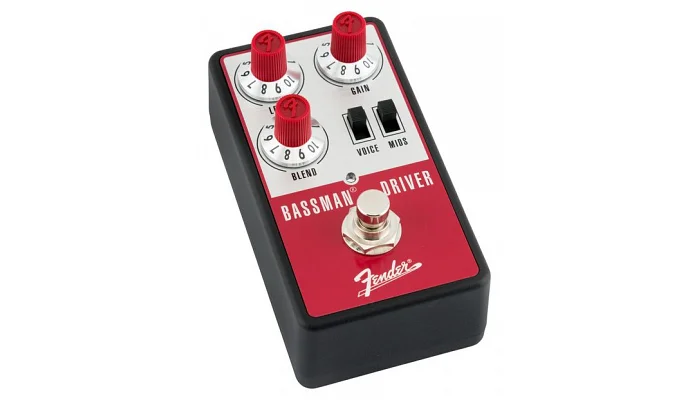 Гітарна педаль ефектів для бас-гітари FENDER PEDAL BASSMAN DRIVER, фото № 2