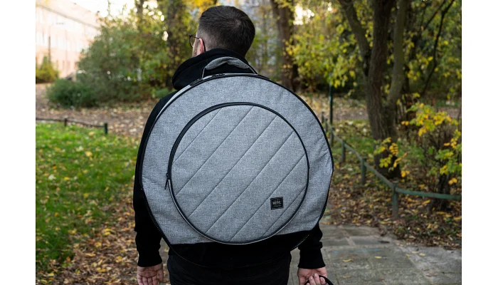 Чохол для тарілок Meinl Classic Woven MCCB22GY (22”) Heather Gray, фото № 6