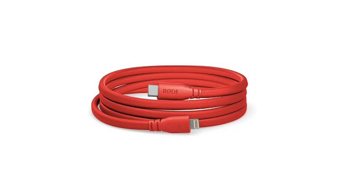 Цифровой кабель Type-C - Lighting RODE SC19 Red, фото № 1