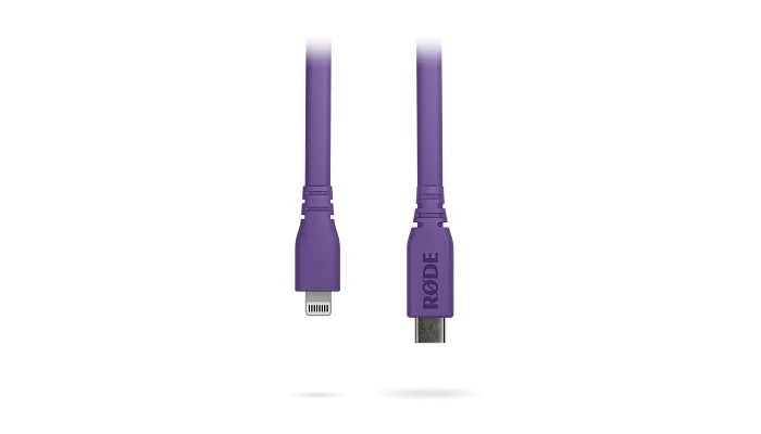 Цифровой кабель Type-C - Lighting RODE SC19 Purple, фото № 3