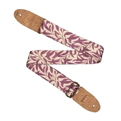 Ремень для гитары Cascha Vegan CGS-VC4 (Mauve Leaves)
