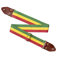Ремень для гитары Cascha Cotton CGS-CD3 (Rasta)