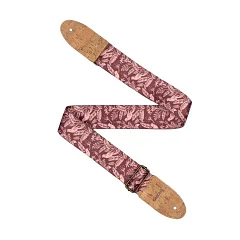 Ремень для гитары Cascha Vegan CGS-VC1 (Mauve Birds)