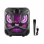 Автономна акустична система BIG OWL (1MIC+MP3+USB+FM+BT)