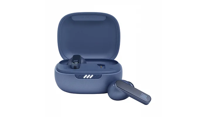 Бездротові вакуумні TWS навушники JBL Live Pro 2 Blue, фото № 1