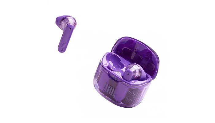 Беспроводные вакуумные TWS наушники JBL Tune Flex Ghost Purple, фото № 5
