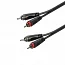 Міжблочний кабель 2 x RCA тато - 2 x RCA тато Roxtone SACC130L3, 3 м