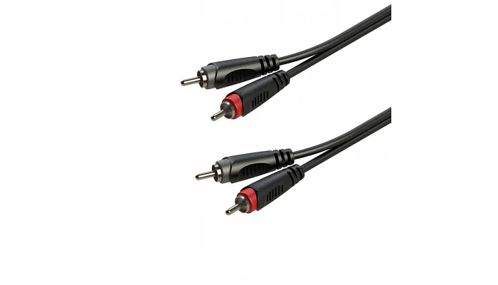 Міжблочний кабель 2 x RCA тато - 2 x RCA тато Roxtone SACC130L3, 3 м, фото № 1